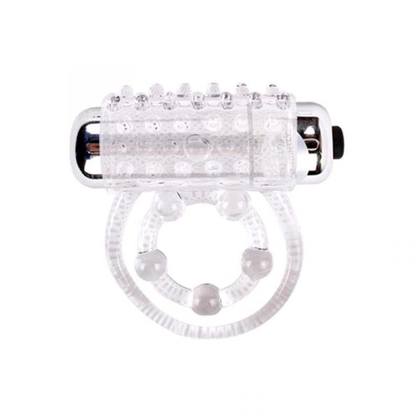 Anillo Vibrador para el Pene Clear Transparente - Imagen 4