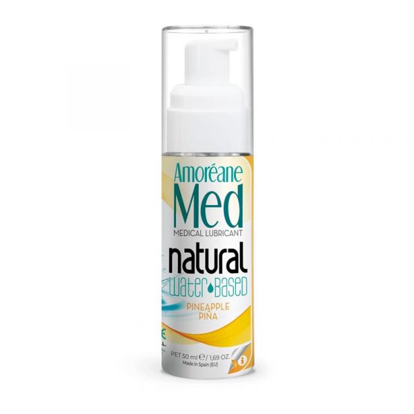 Lubricante Base Agua Sabor Piña 50 ml - Imagen 2