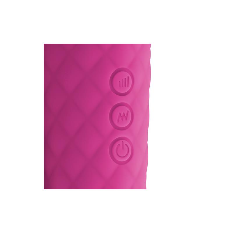Mini Masajeador 18 Vibraciones Rosa - Imagen 4