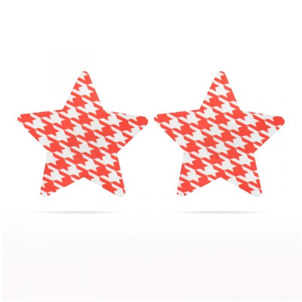 Pack Pezoneras Estrella Rojo y Negro - Imagen 4