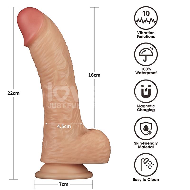 Arnés con Dildo con Vibración 8.5 - Imagen 27