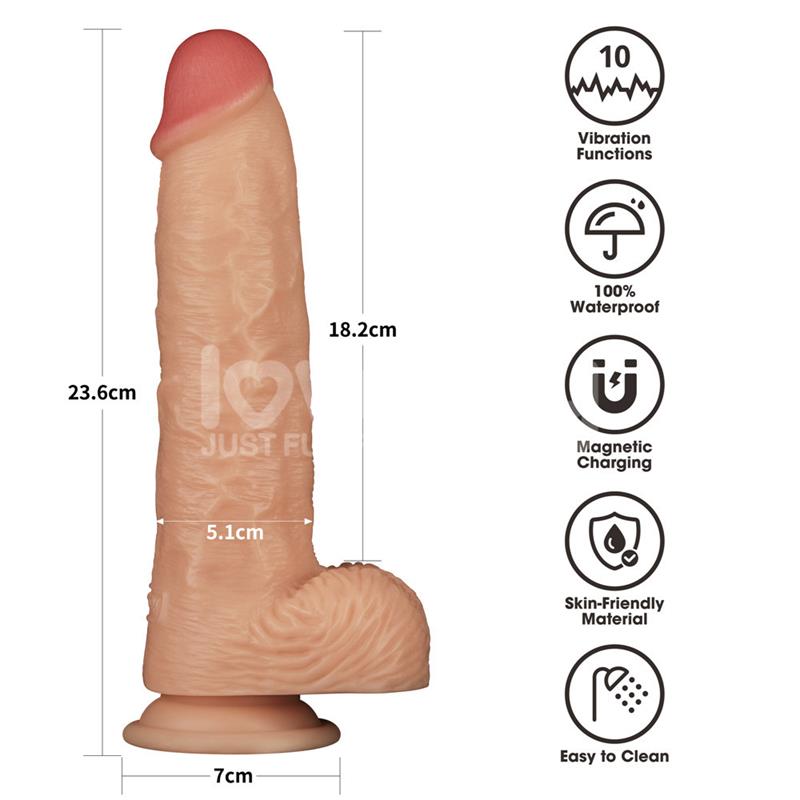 Arnés con Dildo con Vibración 9.5 - Imagen 27