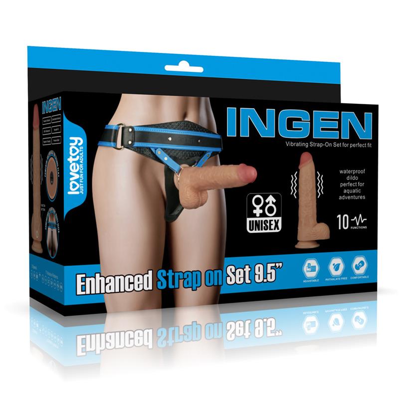 Arnés con Dildo con Vibración 9.5 - Imagen 28