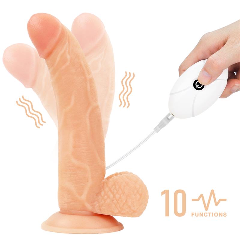Arnés con Dildo con Vibración y Control Remoto 8.5 - Imagen 12