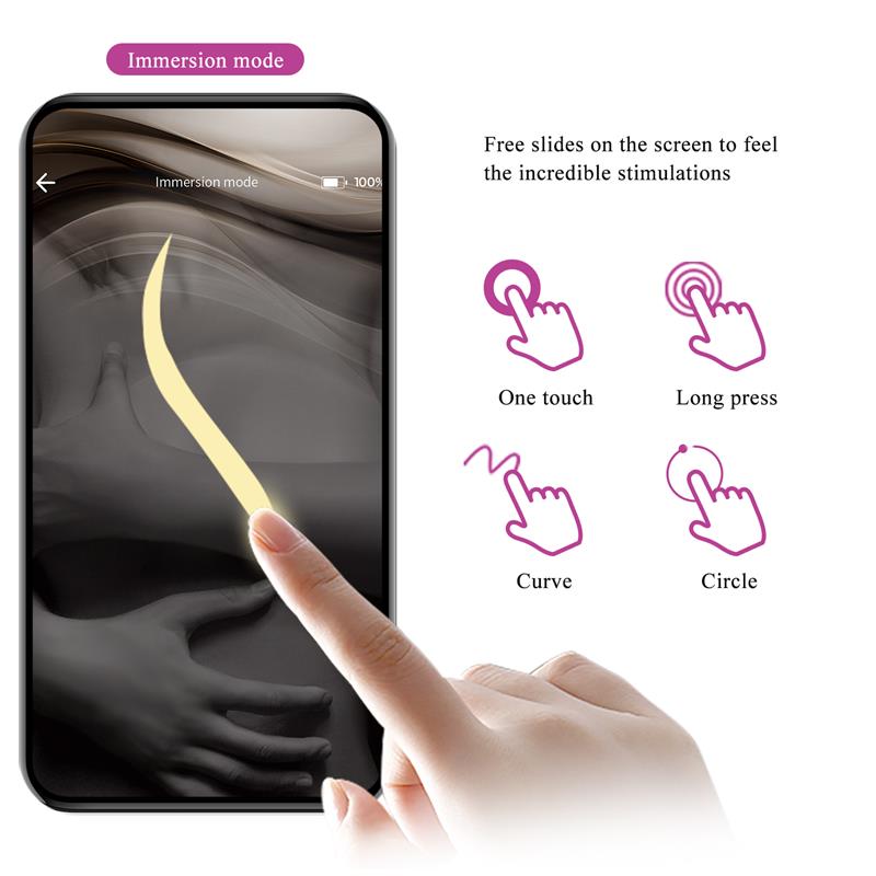 August Vibrador de Parejas con App Lila - Imagen 12