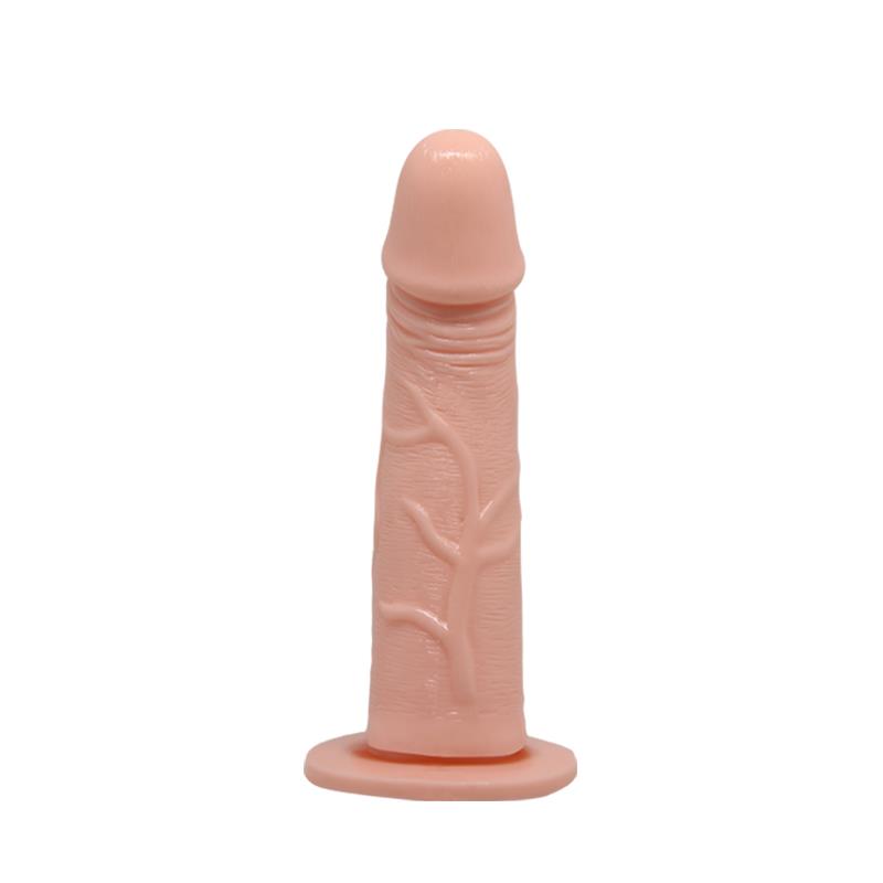 Baile Arnés con Dildo Vibrador Natural 15 cm - Imagen 3