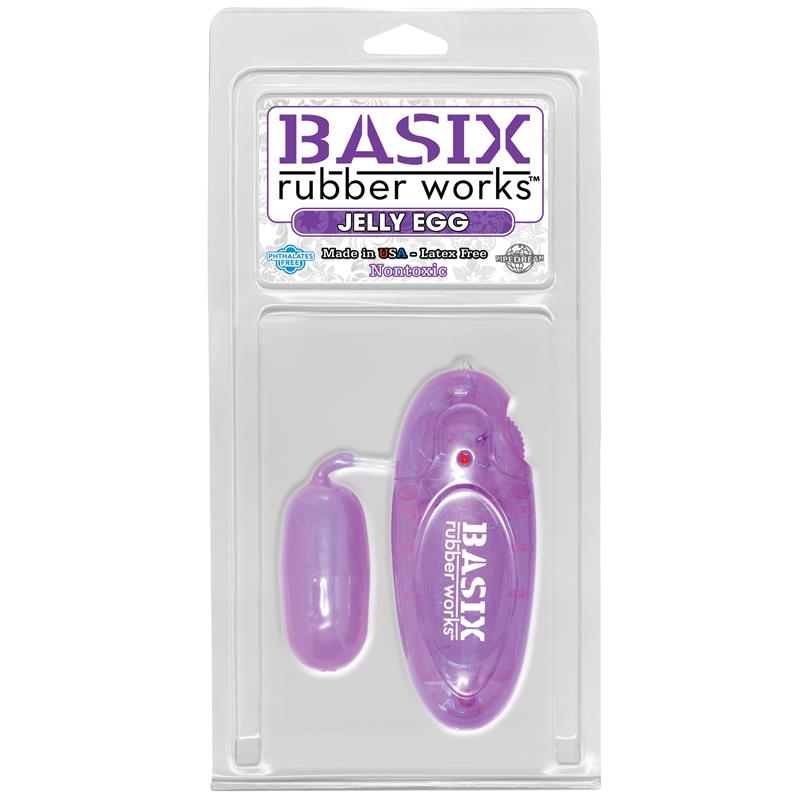 Huevo Vibrador Jelly Púrpura - Imagen 2