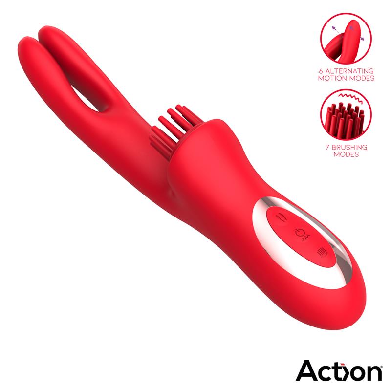 Bilma Vibrador con Movimientos Alternantes y Brushing 4 Motores - Imagen 3
