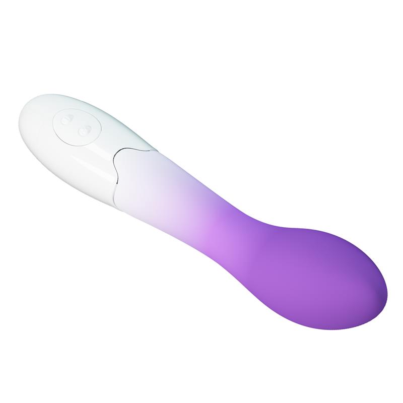 Bishop Vibrador Blanco y Púrpura - Imagen 4