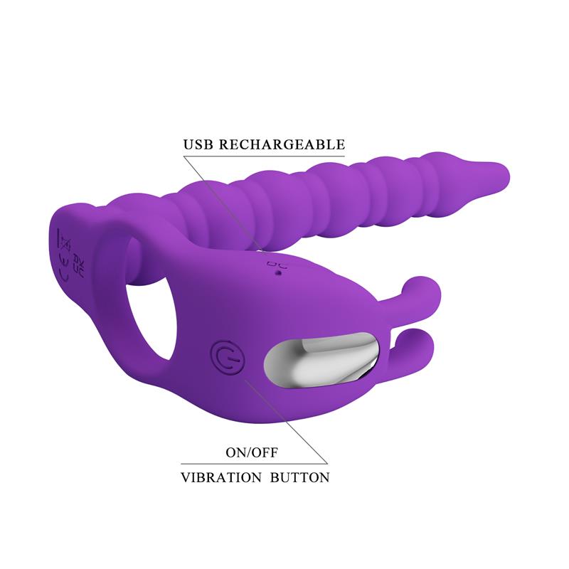 Blackney Anillo para el Pene con Vibación - Imagen 6