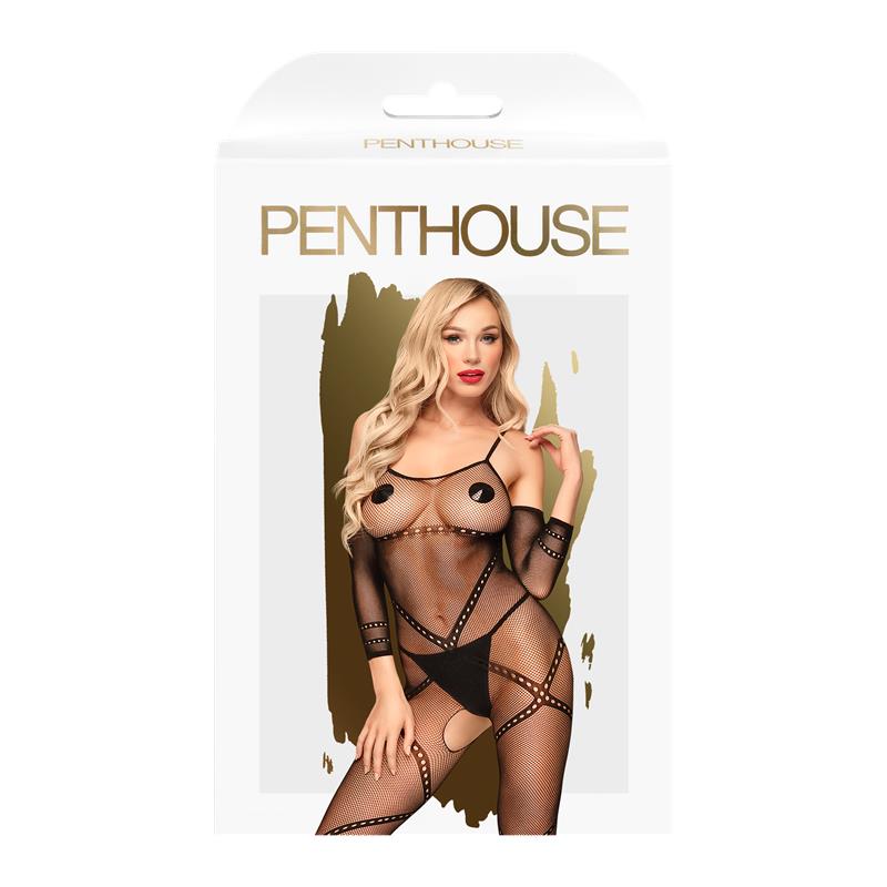 Bodystocking Under Arrest Black - Imagen 3