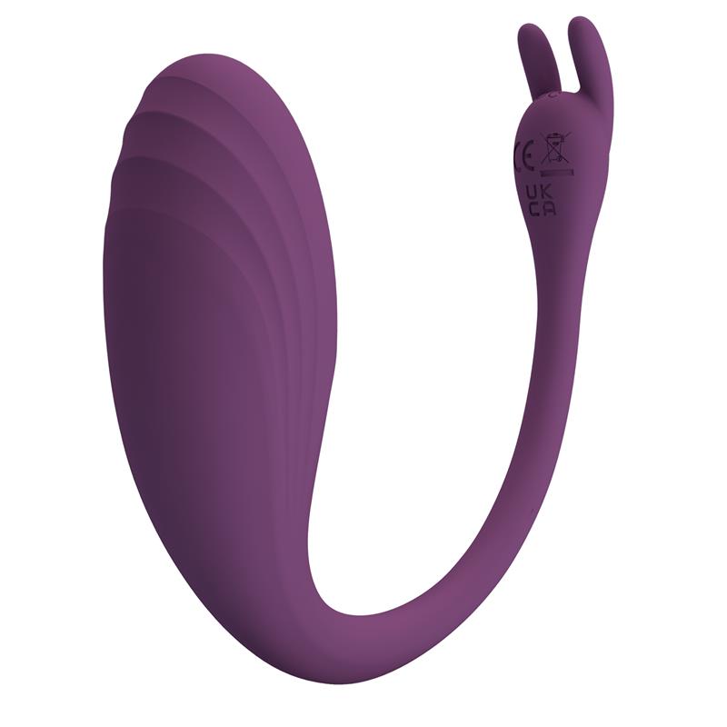 Catalina Huevo Vibrador con APP Púrpura - Imagen 2