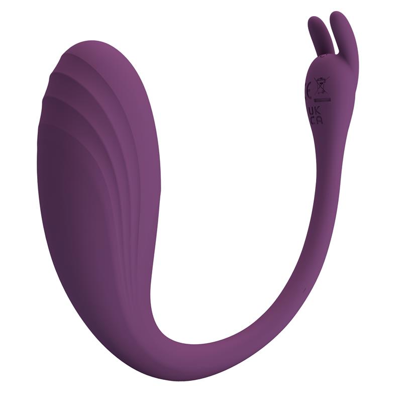 Catalina Huevo Vibrador con APP Púrpura - Imagen 3