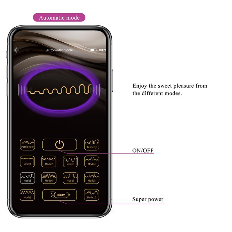 Catalina Huevo Vibrador con APP Rosa - Imagen 12