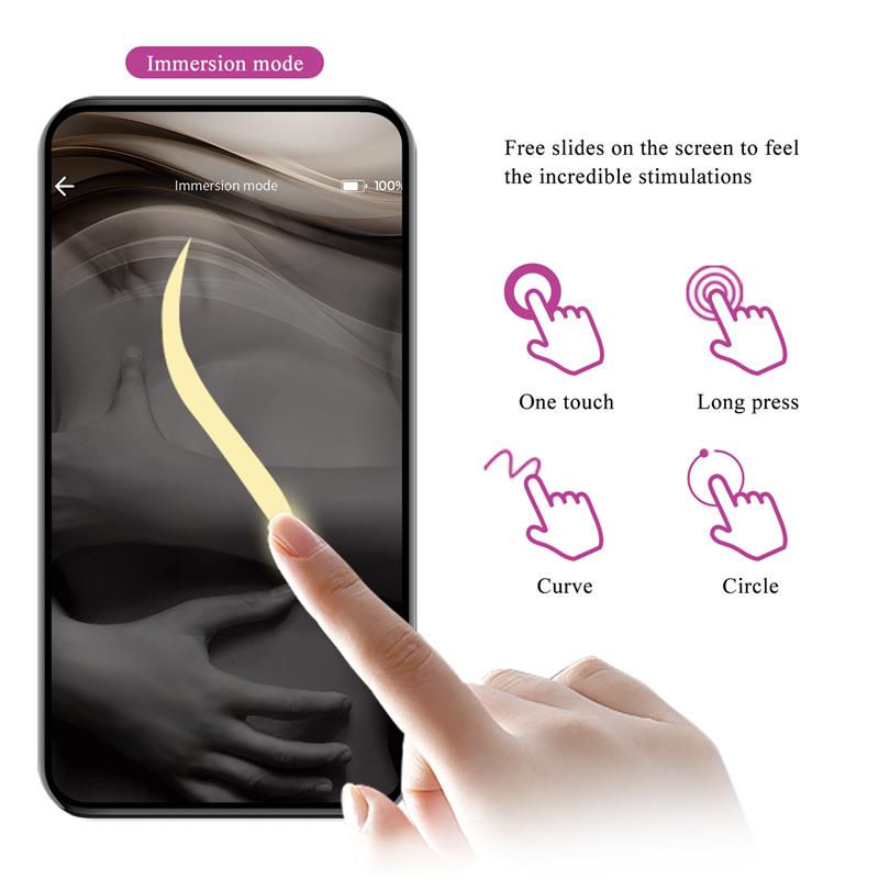 Catalina Huevo Vibrador con APP Rosa - Imagen 13