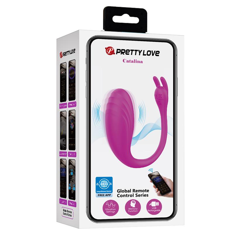 Catalina Huevo Vibrador con APP Rosa - Imagen 21