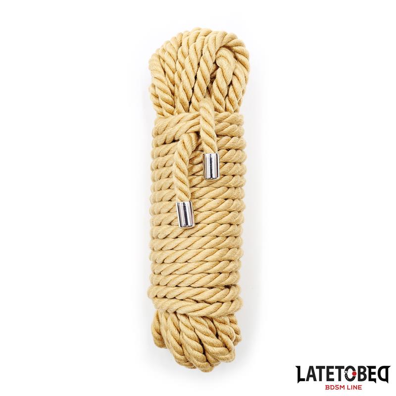 Cuerda de Bondage Detalles Metálicos 10m - Imagen 2