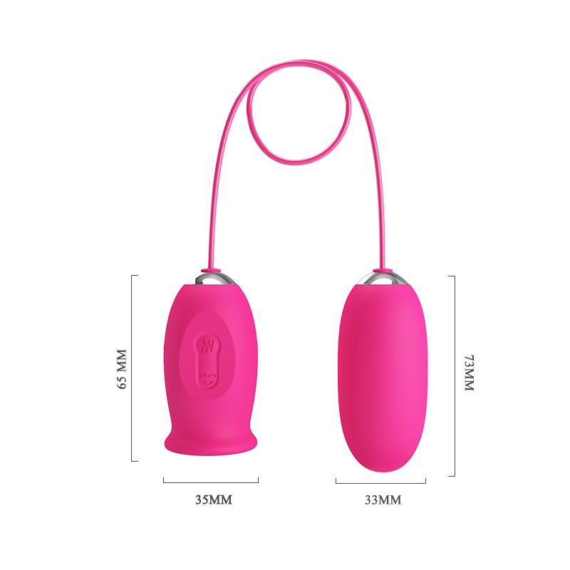Daisy Huevo Vibrador y Lengua Estimuladora Rosa - Imagen 8