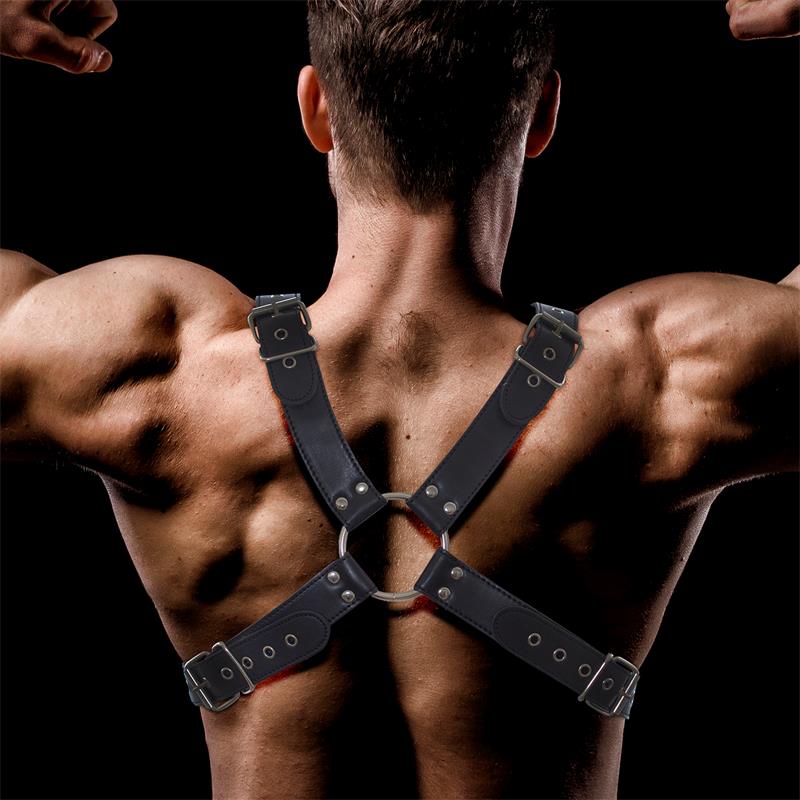 Darom Arnés Masculino para Bondage Cuero Vegano - Imagen 3