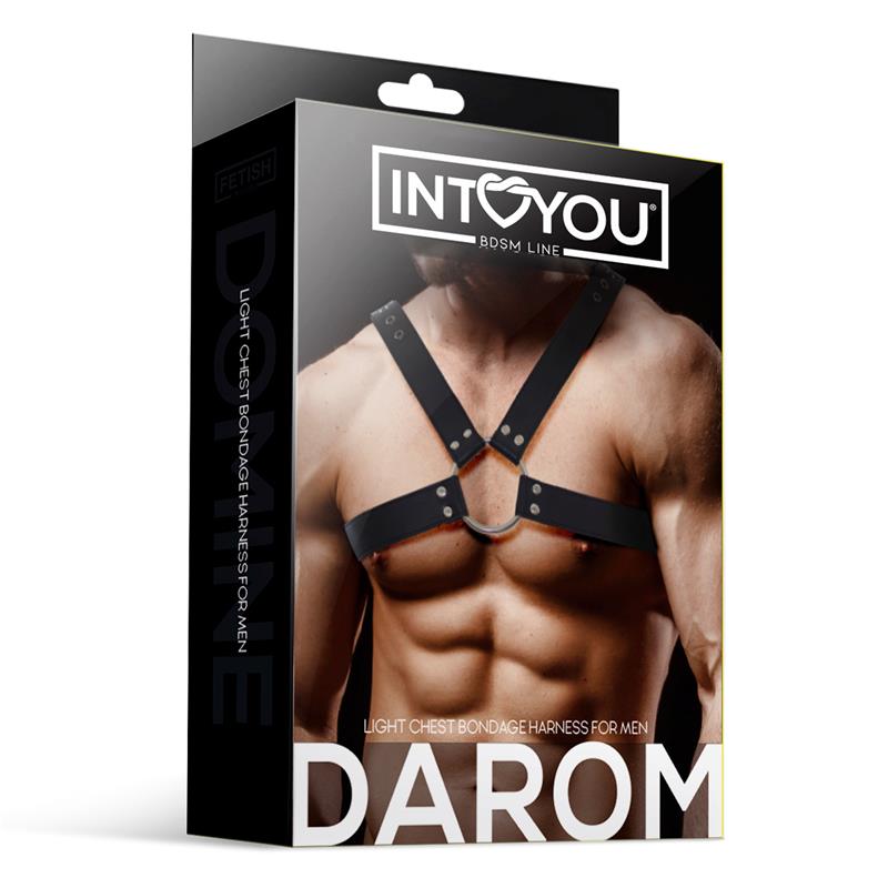 Darom Arnés Masculino para Bondage Cuero Vegano - Imagen 4