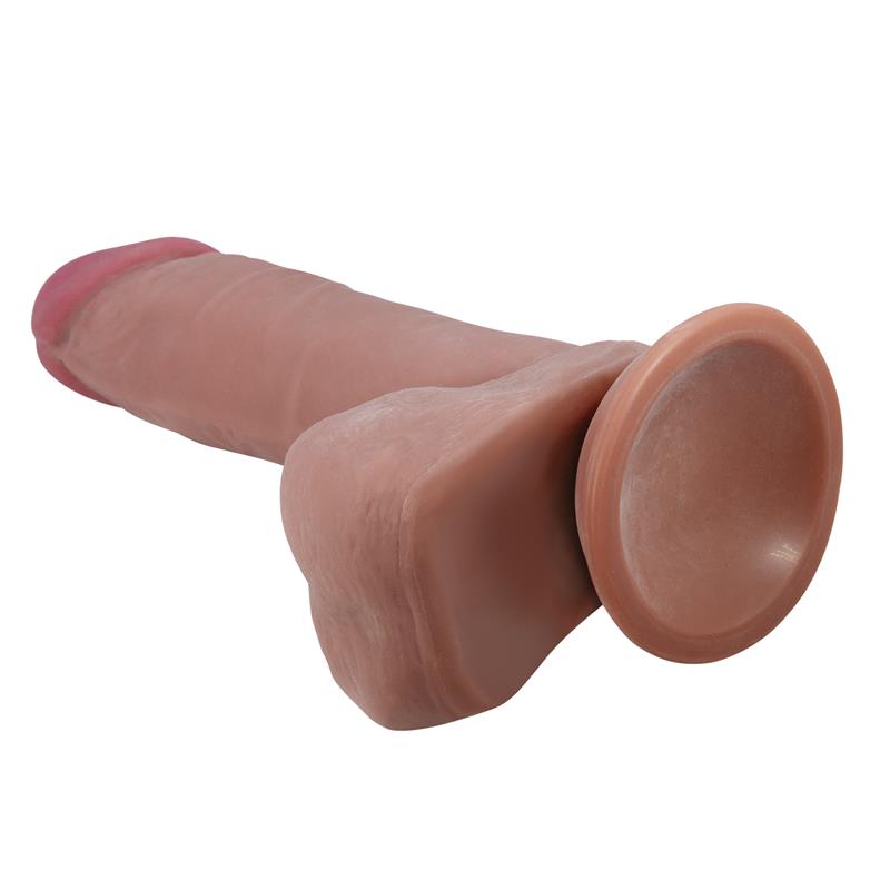 Dildo con Piel Deslizante Retractil 20.5 cm - Imagen 5
