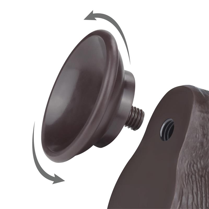 Dildo Dual Layer Piel Deslizante Retractil 7.5 - Imagen 9