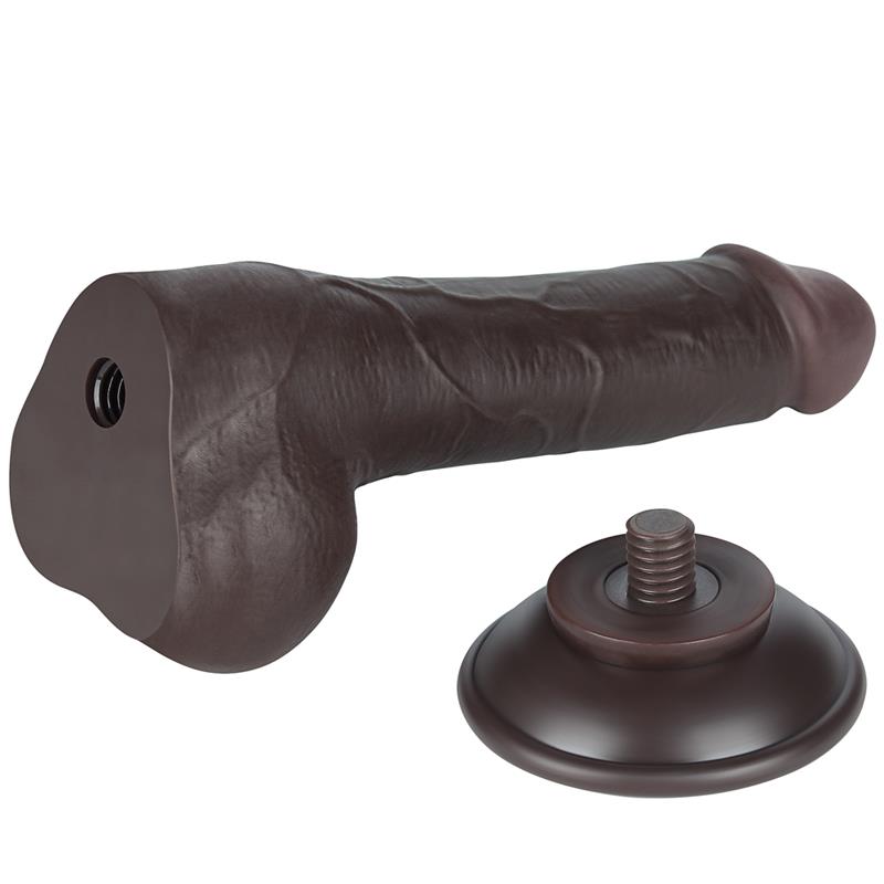 Dildo Dual Layer Piel Deslizante Retractil 7.5 - Imagen 9