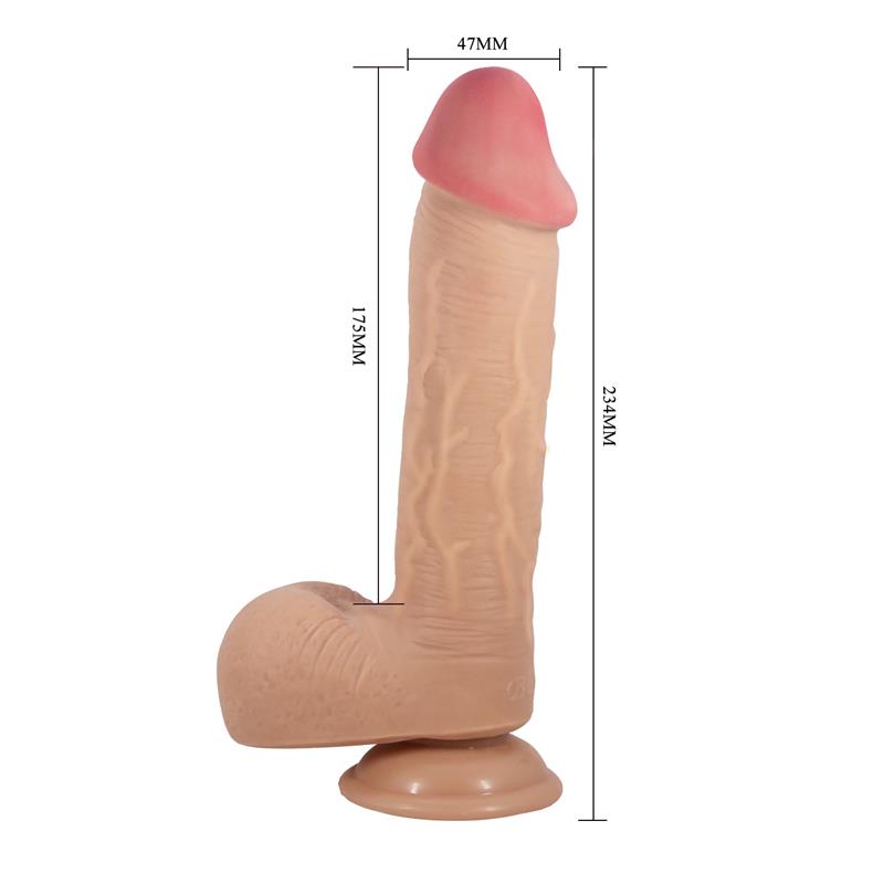 Dildo Realista con con Piel Retractil 9.2 - Imagen 8