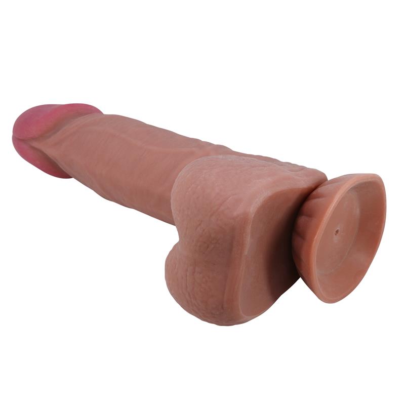 Dildo Realista Piel Deslizante Retractil 21.8 cm - Imagen 4