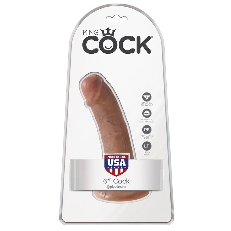 Dildo Reaslista 6 Bronceado - Imagen 2