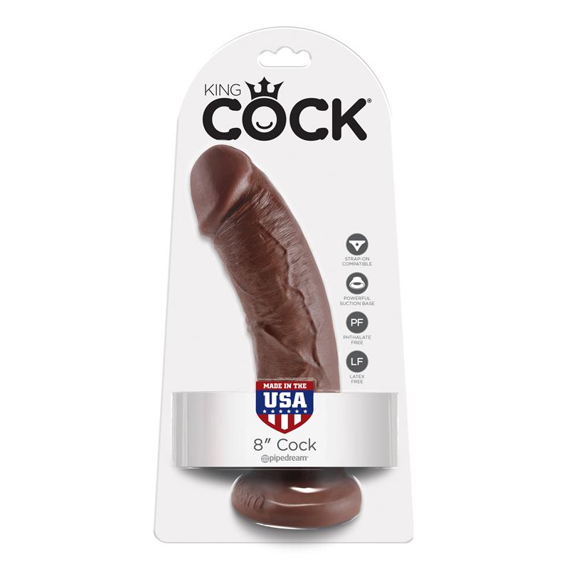 Dildo Reaslista 8 Bronceado - Imagen 2