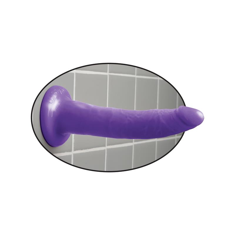 Dildo Slim 17,8 cm Púrpura - Imagen 2