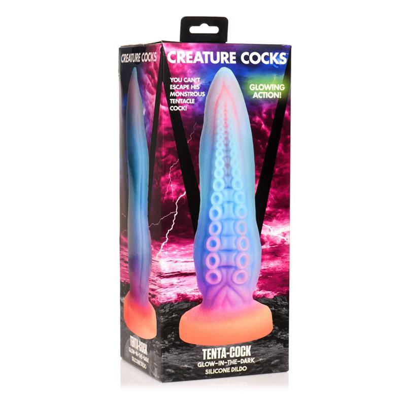 Dildo Tentáculo Brilla en la Oscuridad - Imagen 9