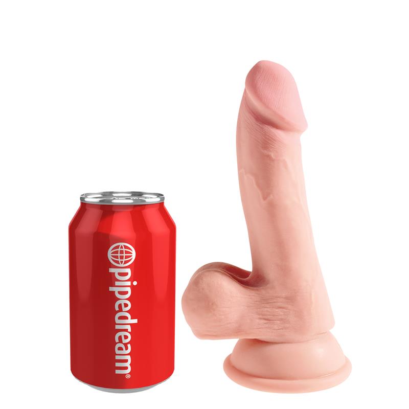 Dildo Triple Densidad con Testículos 6.5 - Imagen 3