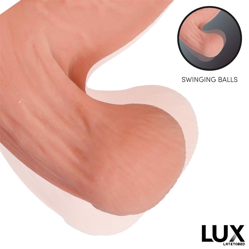 Dirk Dildo Triple Densidad con Testículos Oscilantes 10 - Imagen 2