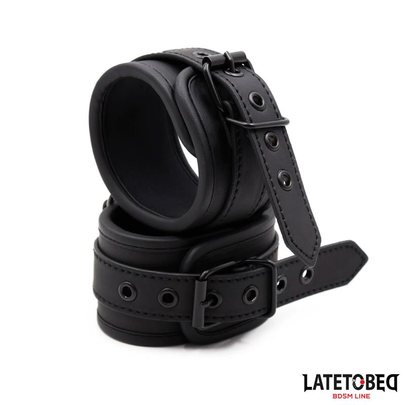 Esposas con Cadena Negro Sólido - Imagen 2