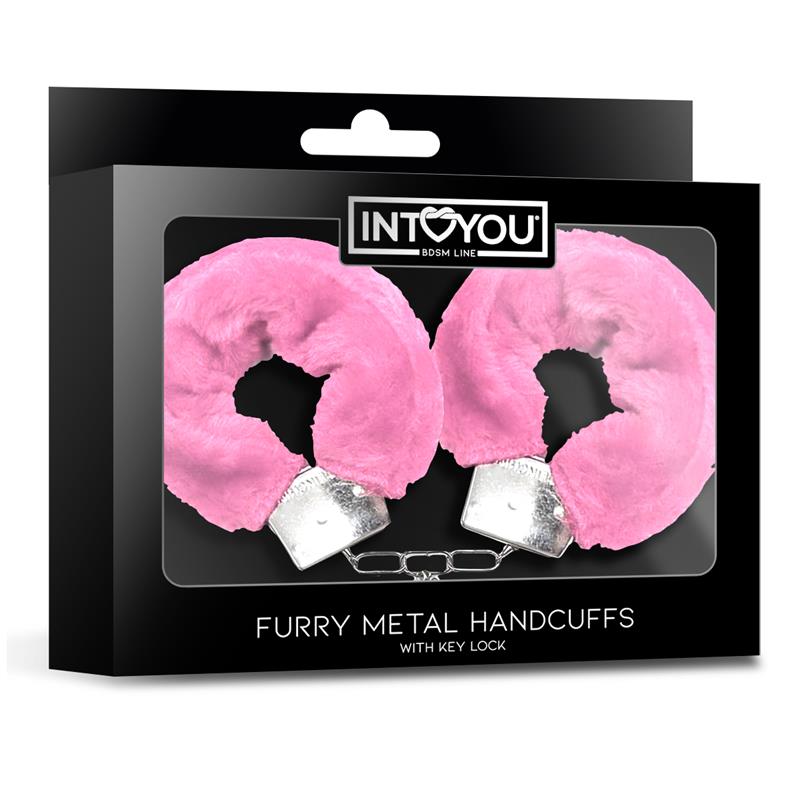 Esposas de Metal para Muñecas con Pelo Rosa - Imagen 8