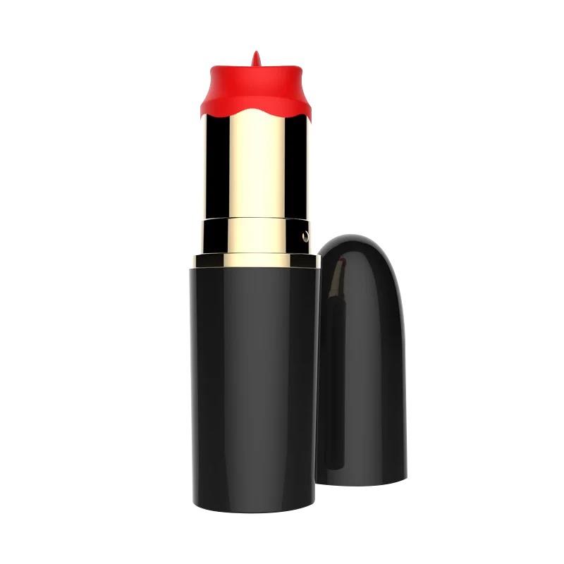 Estimulador de Pintalabios con Lengua Estimuladora USB Negro - Imagen 2