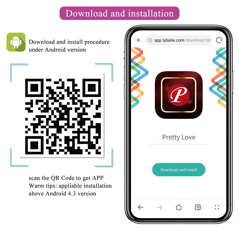Ethan Vibrador con APP Púrpura - Imagen 6