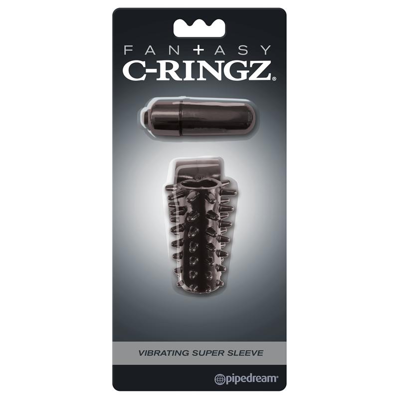 Fantasy C-Ringz Super Jaula Vibradora Negra - Imagen 3