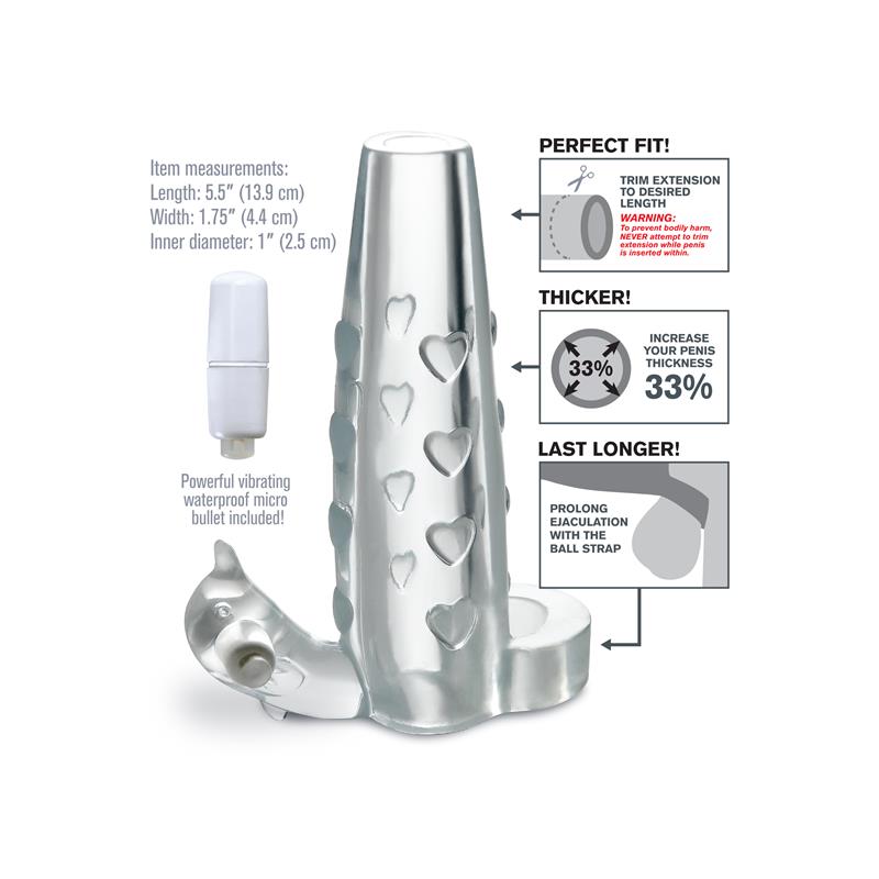 Fantasy X-tensions Deluxe Vibrating Penis Enhance - Imagen 2