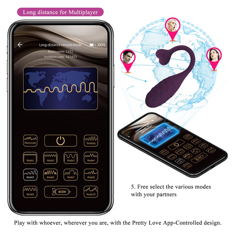 Fisherman Huevo Vibrador con APP - Imagen 17