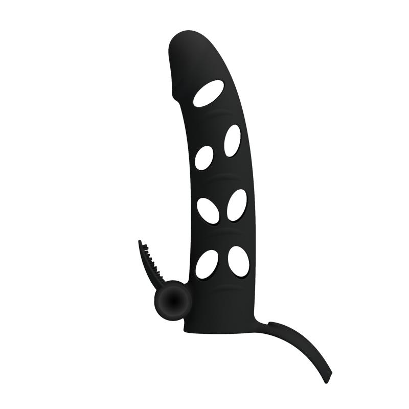 Funda para el Pene con Bala Color Negro - Imagen 2