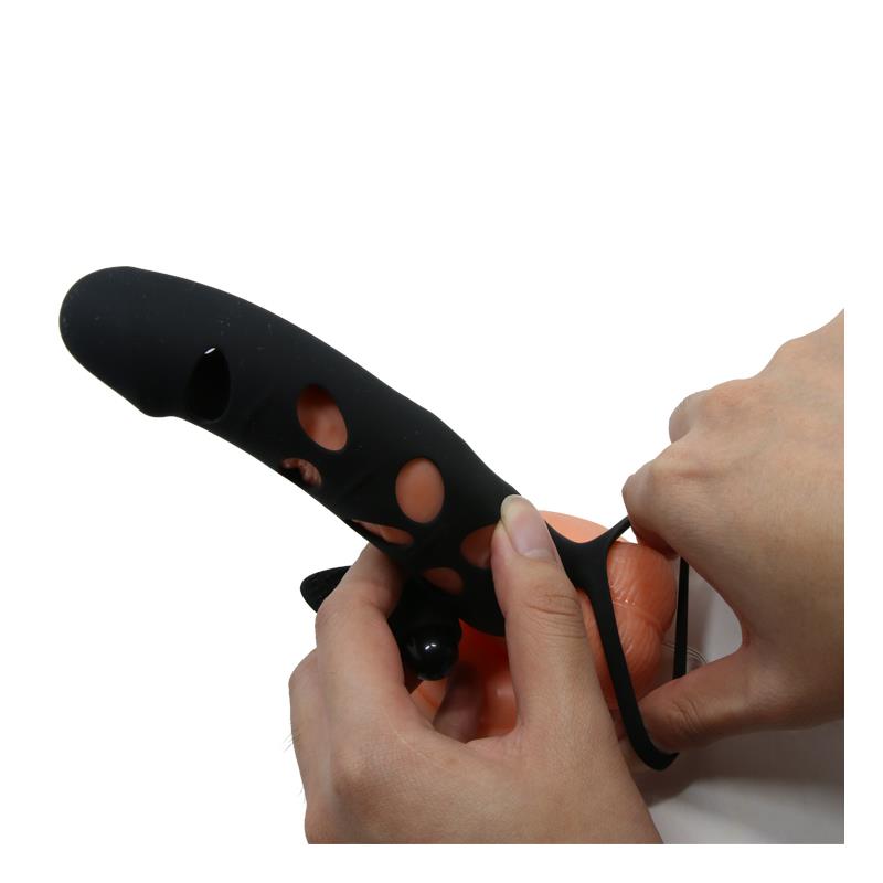 Funda para el Pene con Bala Color Negro - Imagen 5