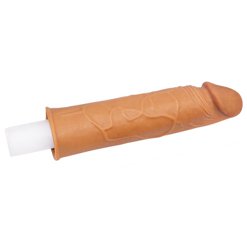 Funda para el Pene Pleasure X Tender Marrón - Imagen 2