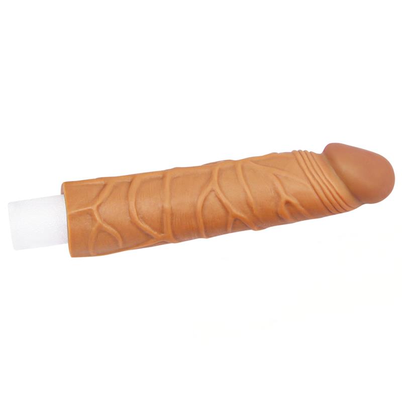 Funda para el Pene Pleasure X Tender Marrón - Imagen 2