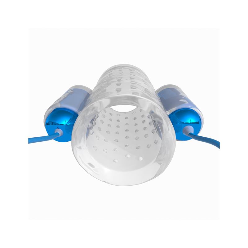Funda para Pene Doble Vibración Transparente - Imagen 2