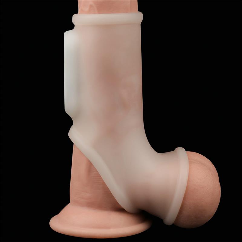 Funda Pene y Testículos con Vibración Silk Knights - Imagen 3