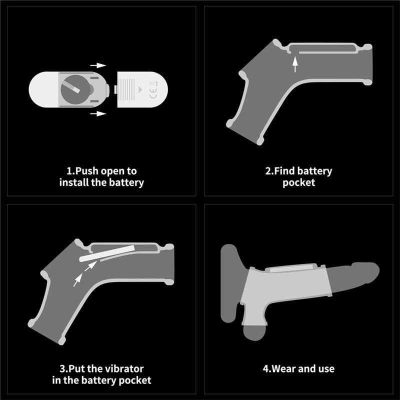 Funda Pene y Testículos con Vibración Silk Knights - Imagen 6