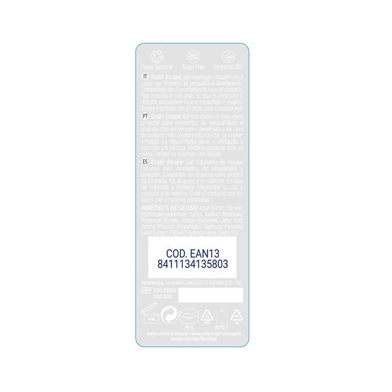 Gel de Masaje Exotic Escape 200 ml - Imagen 3
